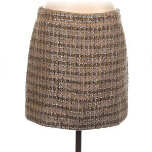 Jcrew • Sparkly Gold Mini Skirt